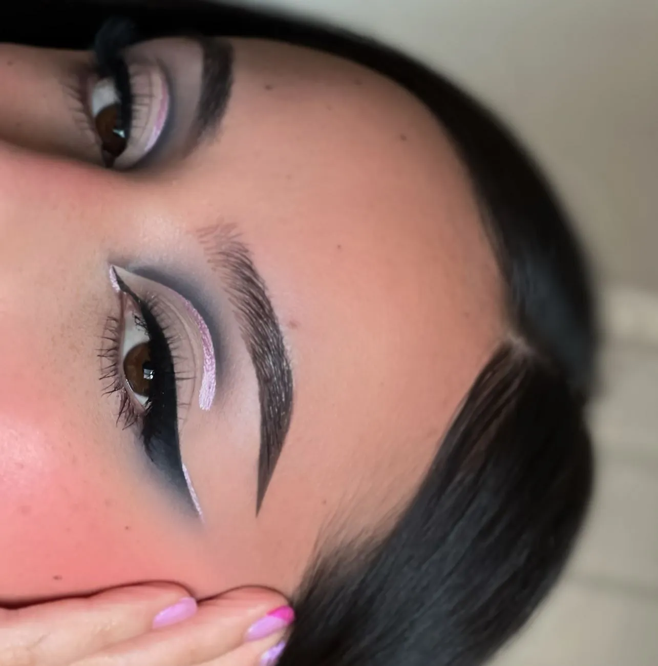 Apply eyeliner sparingly