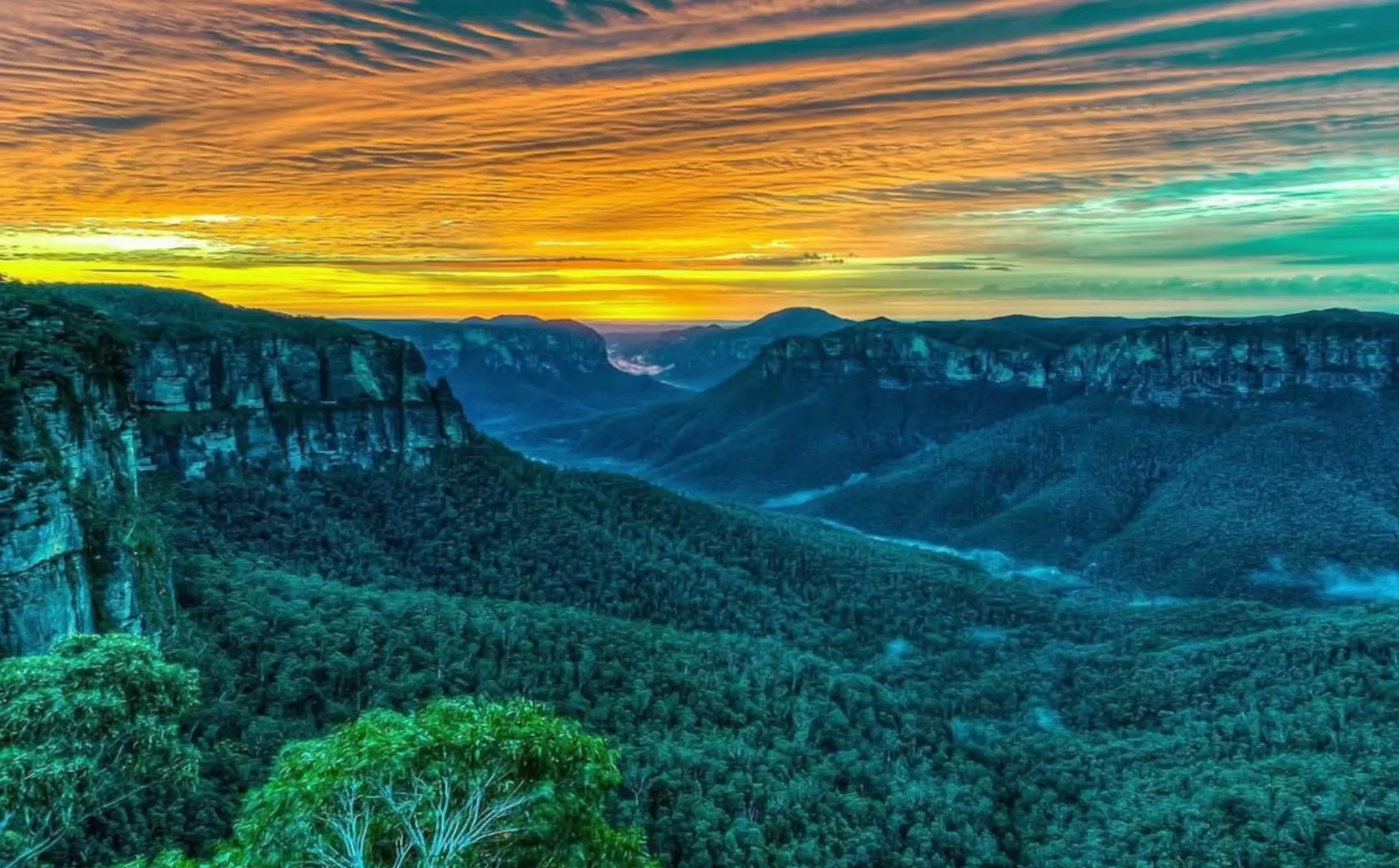 famous lookouts, Govetts Leap