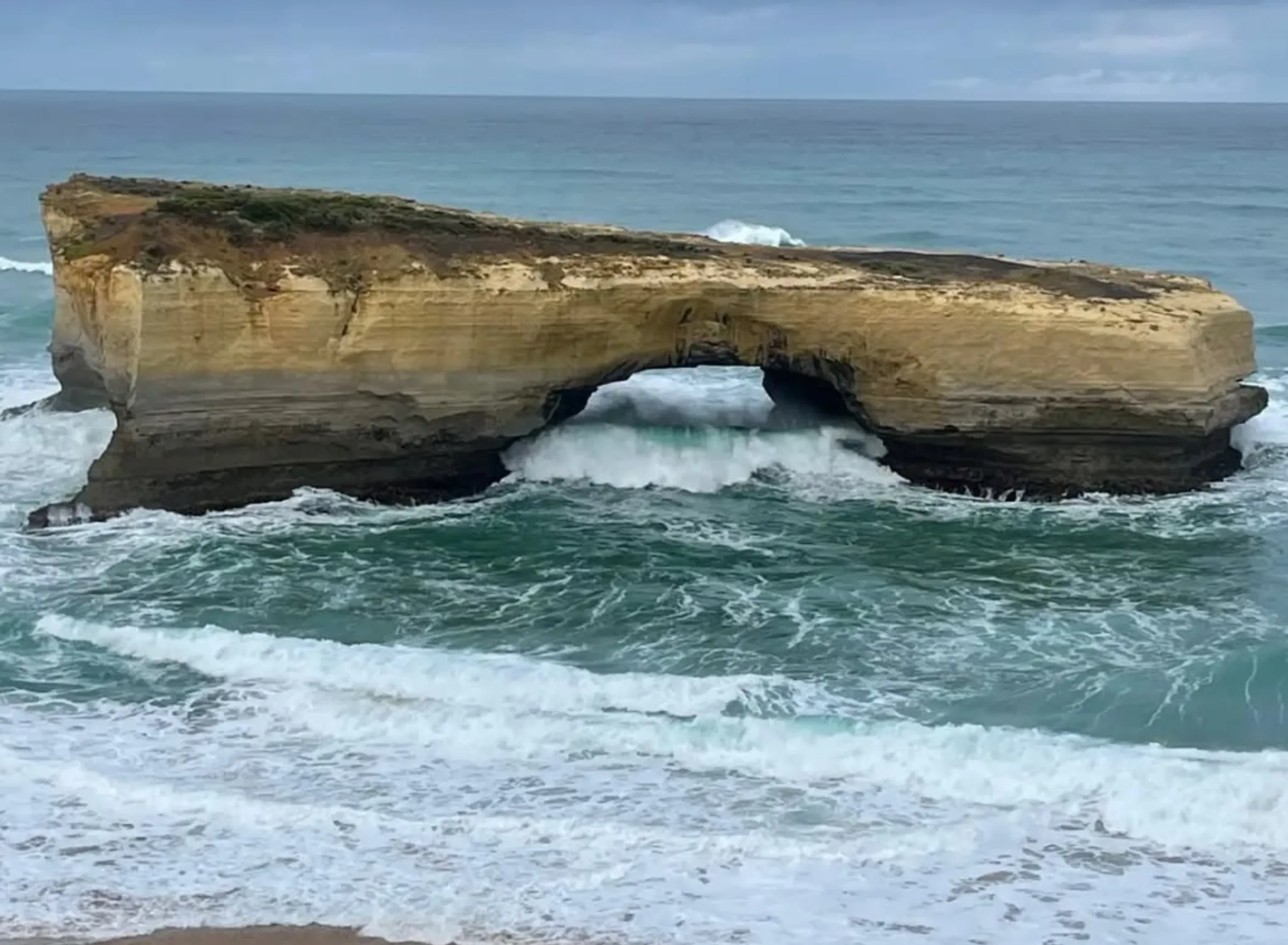 sandstone cliff