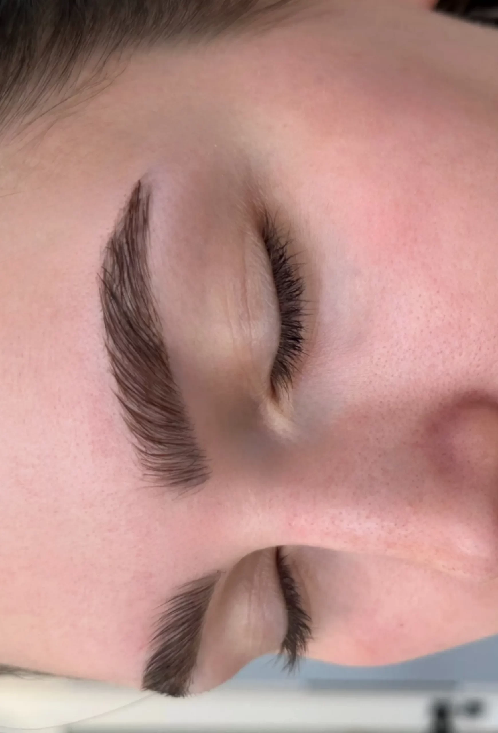 natural looking eyebrow tattoo