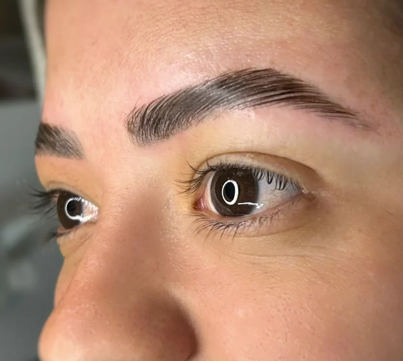 What looks more natural than microblading?